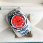 Replica Rolex Oyster Perpetual 41 Watch Coral Red Dial